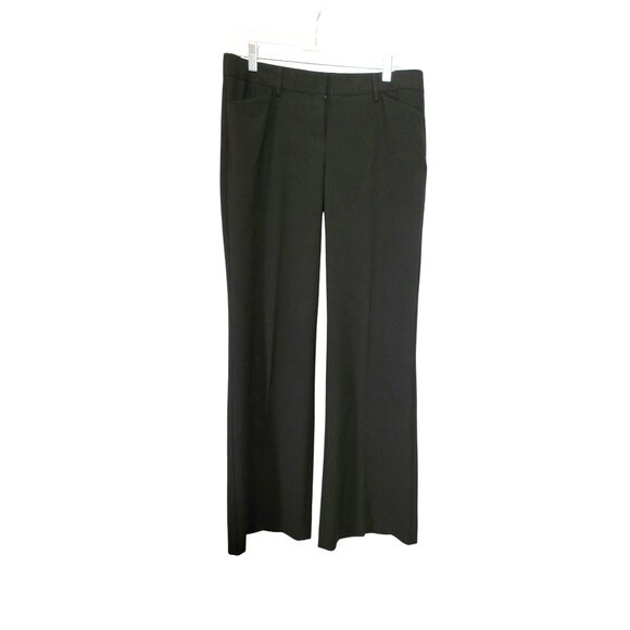 Express Design Studio Women's Editor Pants Size 8R Polyester Blend Black READ - Picture 1 of 13